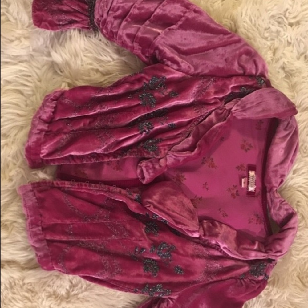 Vintage style velvet Jacket